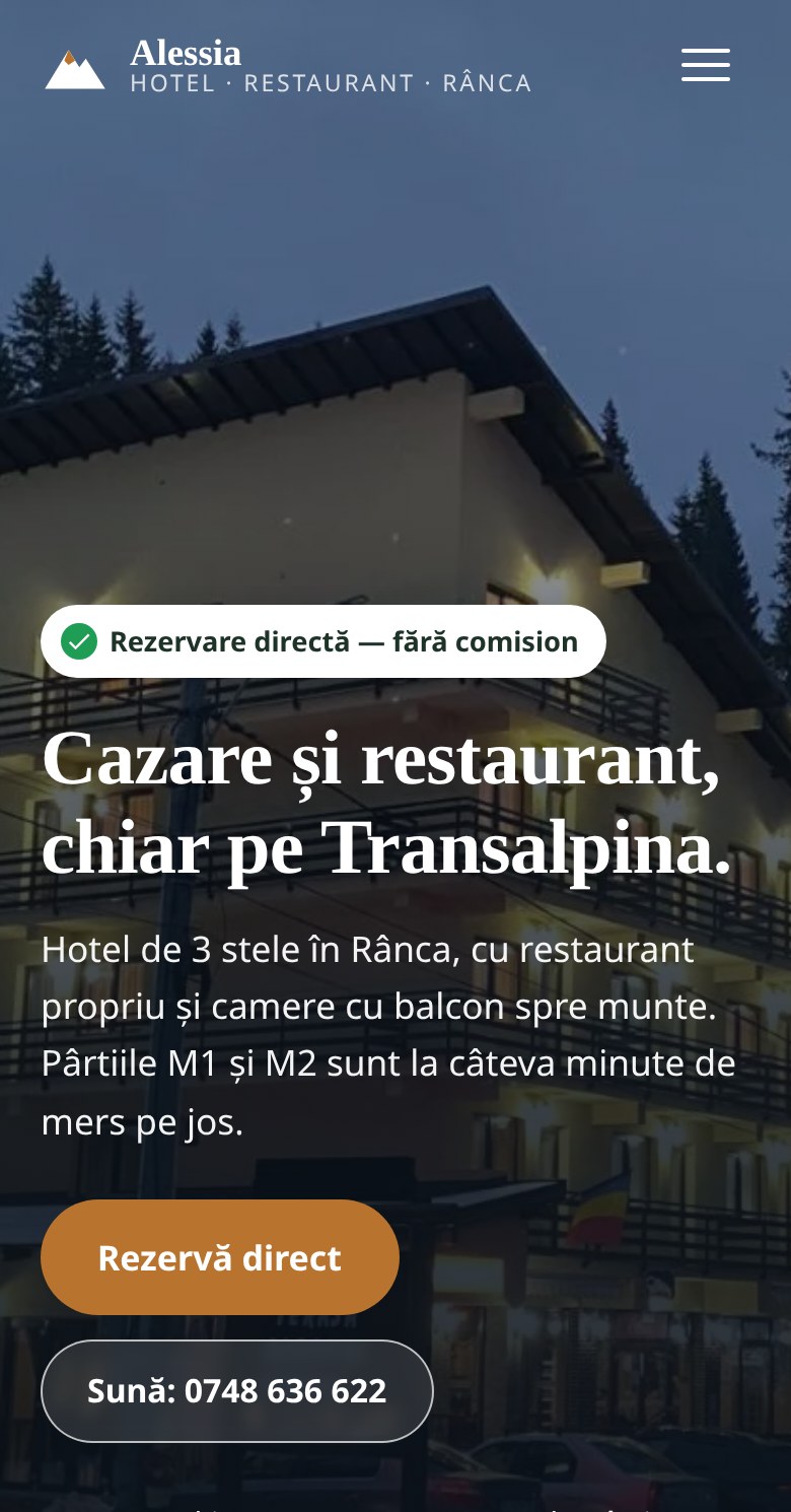 Site Alessia - mobil